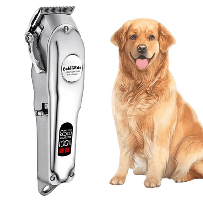 Cordless Dog Hair Trimmer Kit with Low Noise, Adjustable Blades & Long Battery Life 2