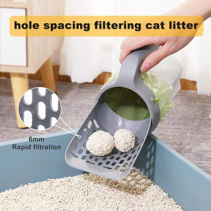 Easy-Scoop Cat Litter Sifter with Attached Waste Container 5
