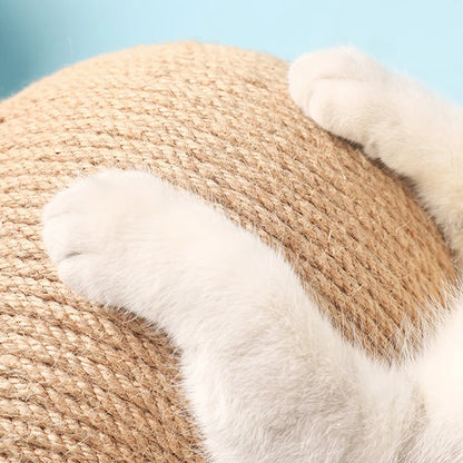 Free-Standing Cat Scratching Ball
