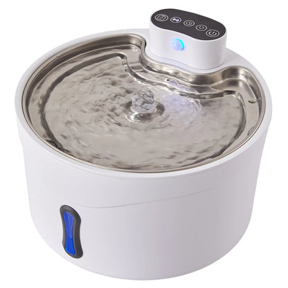 Pet Water Fountain for Fresh Flowing Water for Cats & Dogs | Plug-In & USB Rechargeable 2