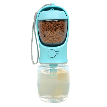 2-In-1 Portable Dog Water Bottle & Food Storage Container