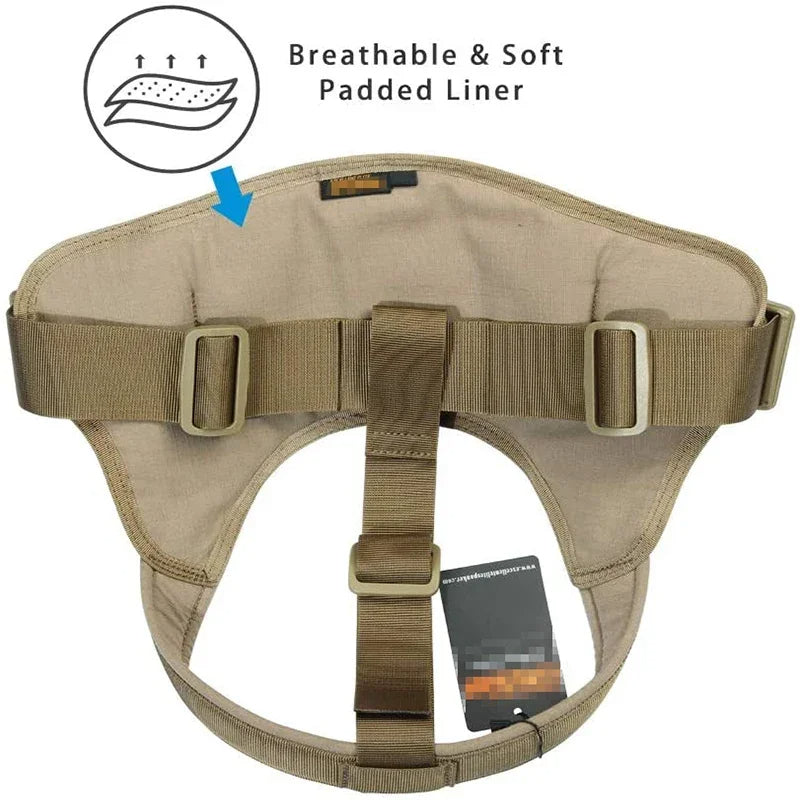 Supportive Military-Style Dog Harness for Big Dogs | Padded No-Pull Dog Vest with Handle 6