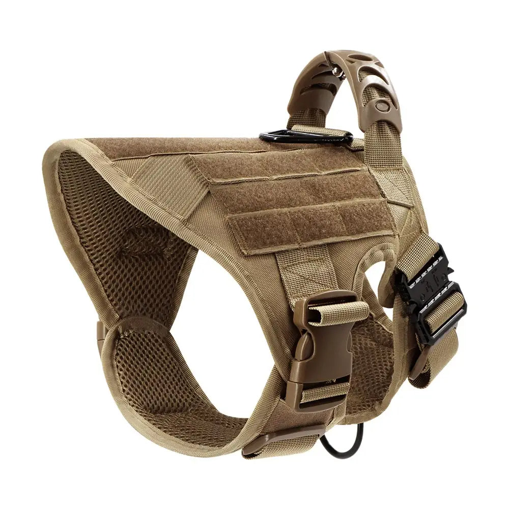 Heavy-Duty Military-Style Dog Harness with Handle for Large Dogs 18