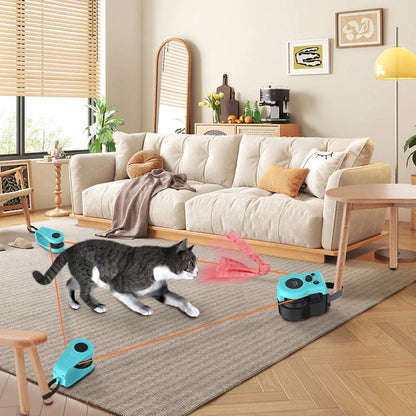 Interactive Cat Hunting Toy | Motion-Based Exercise Game for Indoor Cats