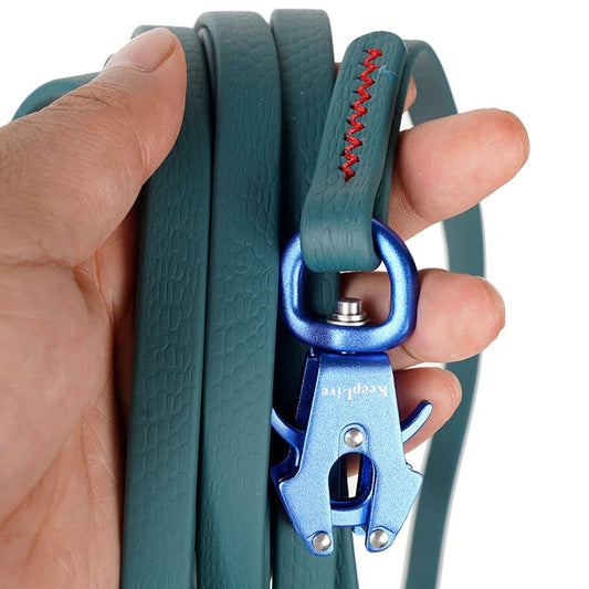 Extra-Long Dog Lead with Easy-Open Clip - Waterproof Leash 1