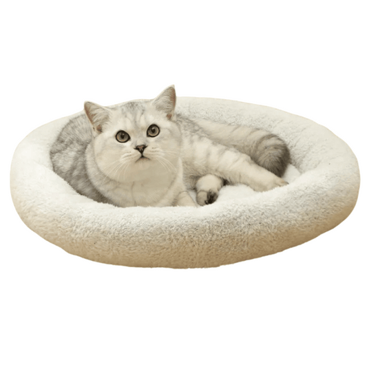 Snug & Soft Circular Fleece Cat Bed 1
