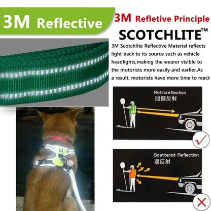 Dog Harness Training Vest with Reflective Straps, Handle & Secure Buckles 10