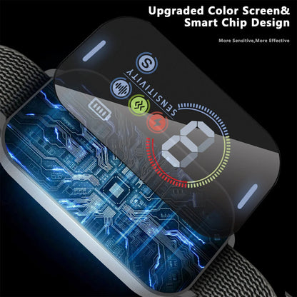 Anti-Bark Dog Training Collar | Fast Charge & Comfy Nylon E-Collar for Dogs 3