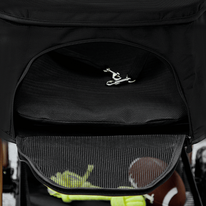 Mini-Dog Pet Stroller with Detachable Carrier Basket & Storage 6