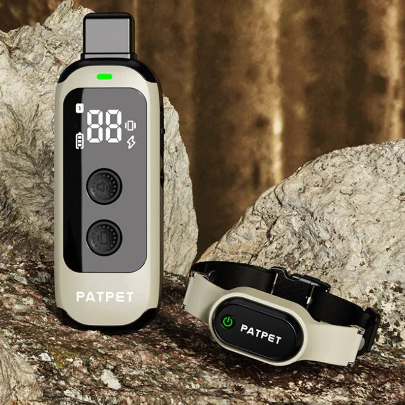 Electric Dog Training Collar & Remote with 3 Modes for Behaviour Control | Up to 600m & Waterproof