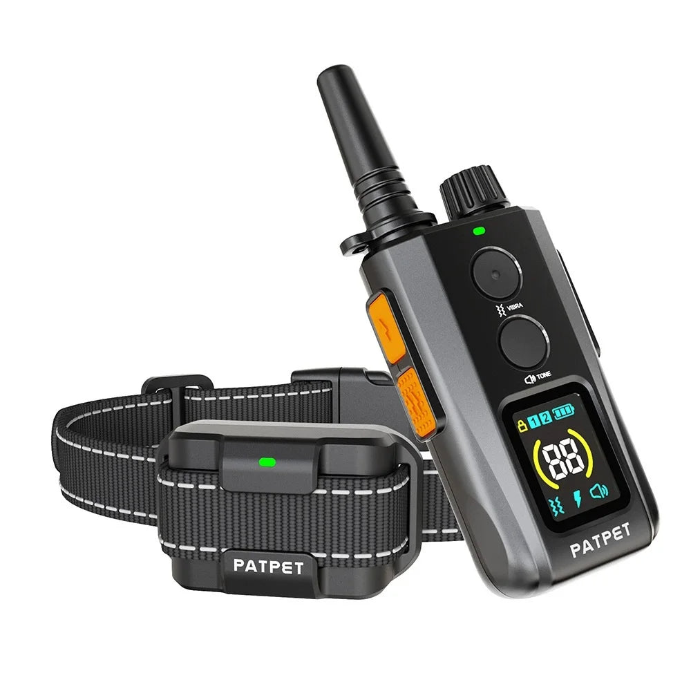 600m Range Dog Training Collar with Remote Receiver 1