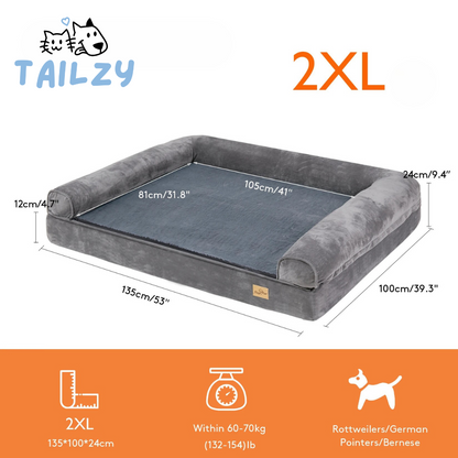 XL Orthopedic Dog Bed Memory Foam Mattress for Large Dogs