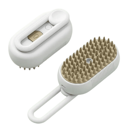 2-in-1 Pet Grooming Brush with Spray Function for Massage and Detangling 2