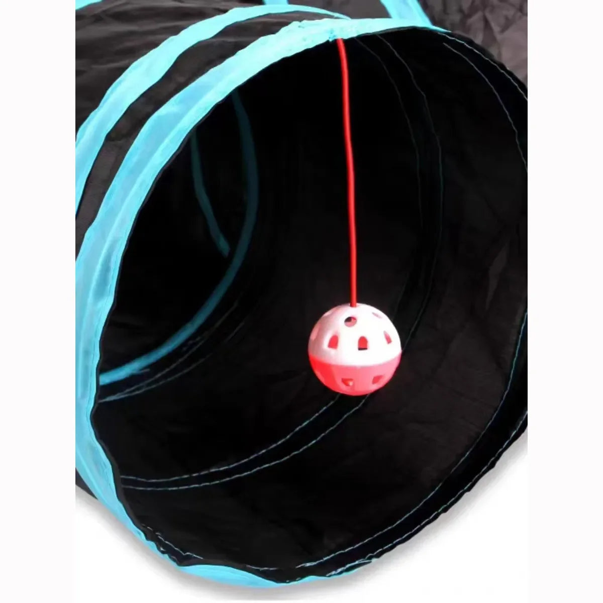 Portable Cat Tunnel for Indoor Play | Collapsible Tube Toy for Cats & Kittens