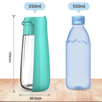 Large Portable Dog Water Bottle for Dogs of All Sizes | 550ml
