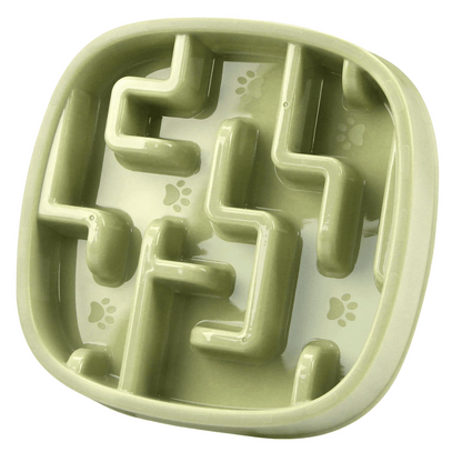 Maze-Design Slow Feeder Pet Bowl for Healthy Eating