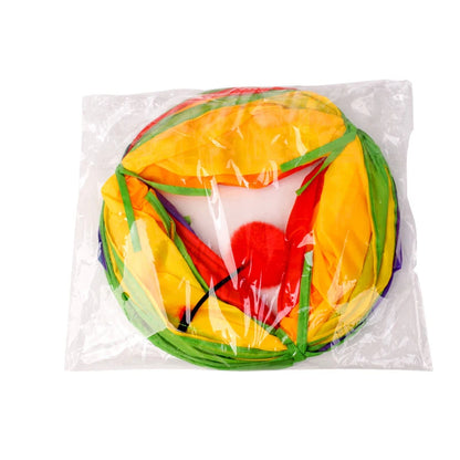 Foldable Cat Tunnel Toy | Collapsible Play Tube for Indoor Cats & Kittens