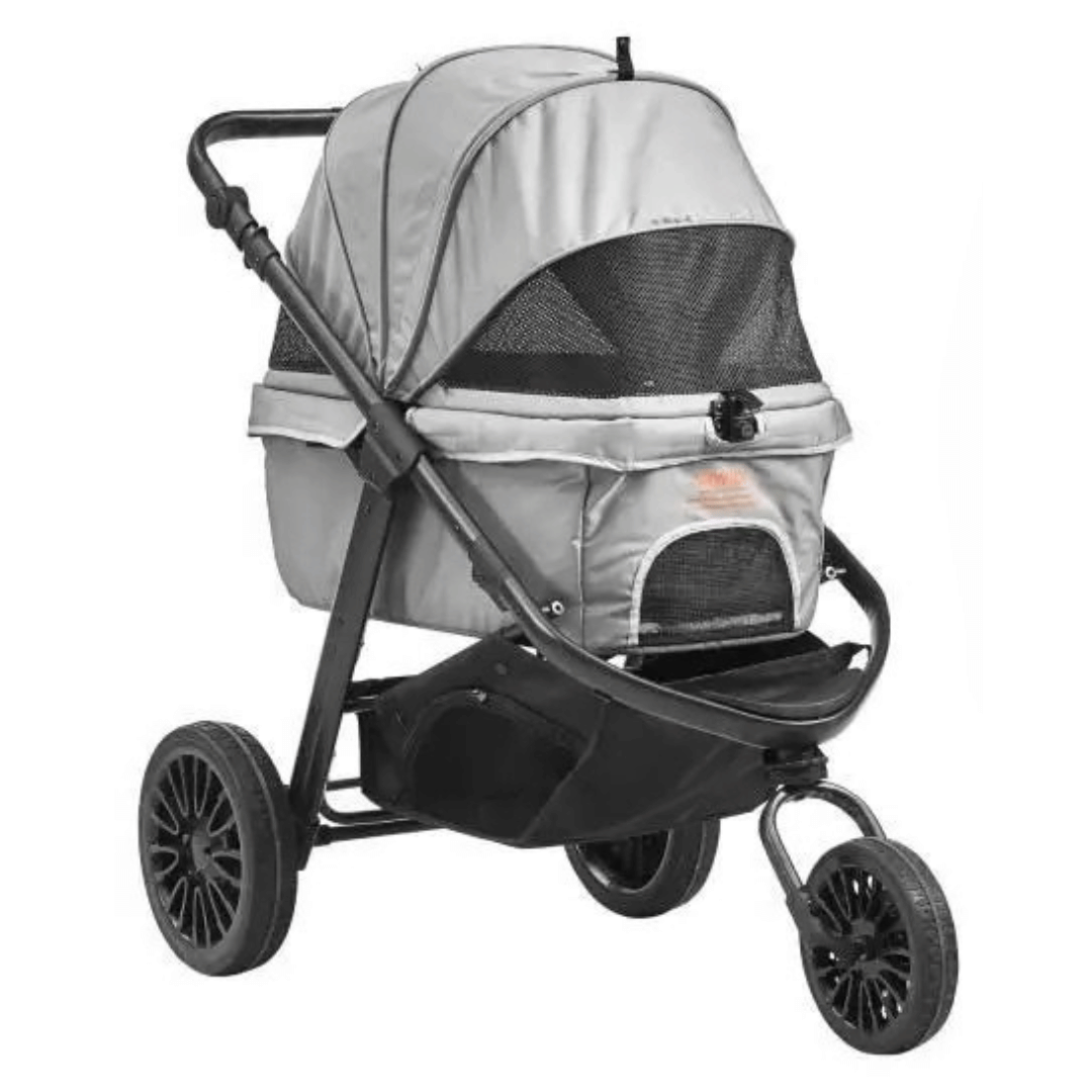 Sturdy & Compact Dog Stroller for Smaller Dogs with Easy Folding 1