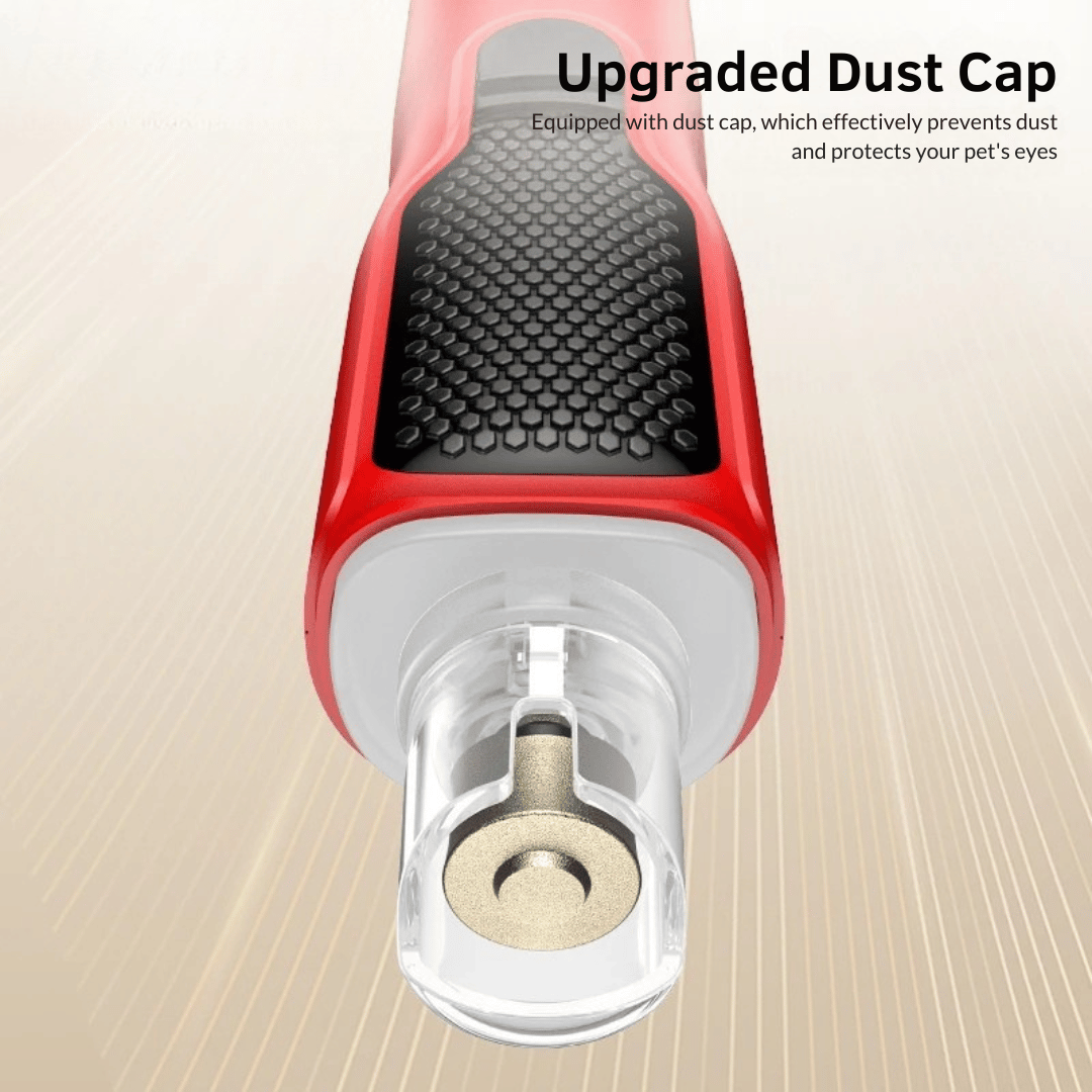 Quiet Dog Nail Grinder with Light for Easy & Peaceful Dog Paw Grooming | USB Rechargeable 9