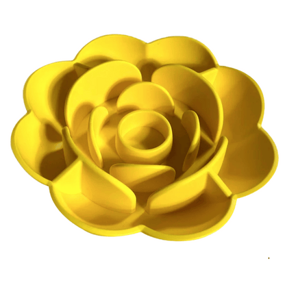 Rose-Shaped Slow Feeder Dog Bowl with Suction Cup Base | Dog Lick Bowl for Healthy Eating 6