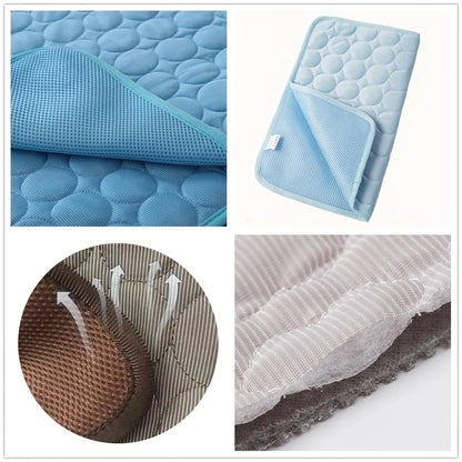 Padded Dog Cooling Mat for Sofas, Floors & Pet Beds | Machine Washable