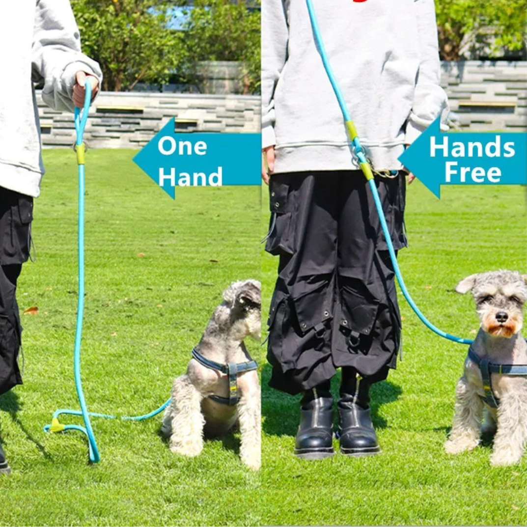 Hands-Free Dog Leash with Thick & Reflective Rope for Larger Breeds | Dog Leash for Running & Walking 11