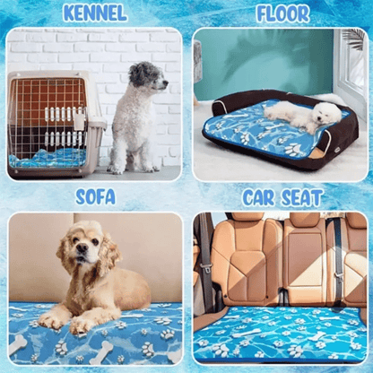 Ice Silk Dog Cooling Mat | Self-Cooling Pad for Dogs & Cats 6