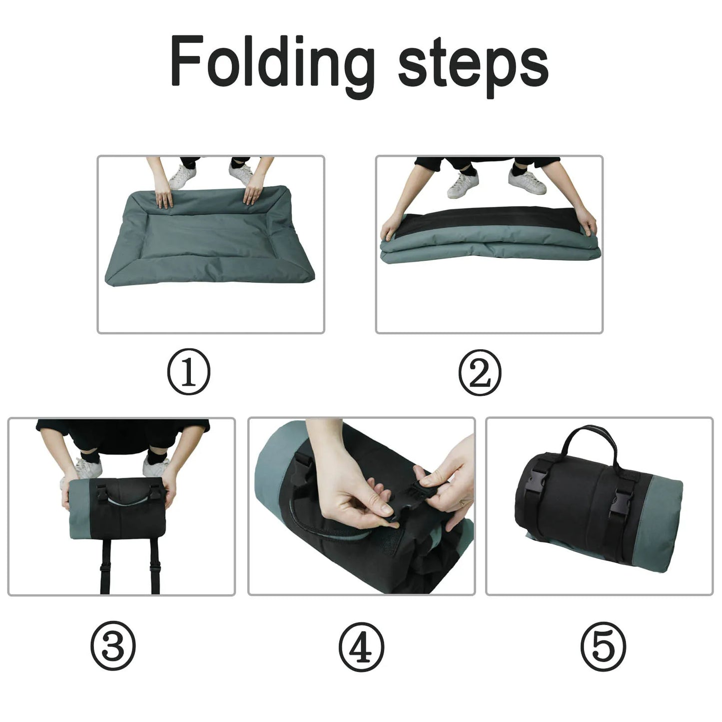 Portable Waterproof Dog Travel Mat | Scratch-Resistant 7