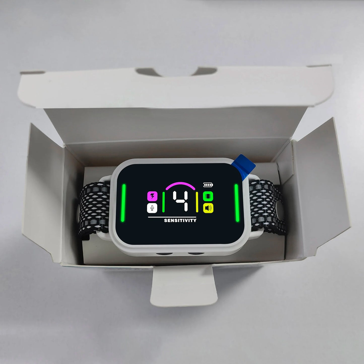 Smart Automatic Dog Bark Collar | Digital Anti-Bark eCollar with Sound, Vibration & Shock Controls