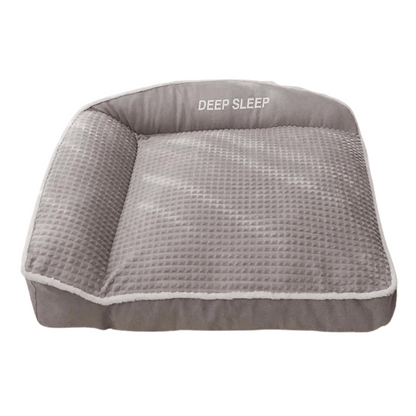 Super-Soft & Insulated Calming Dog Bed with Zipped Washable Cover 6