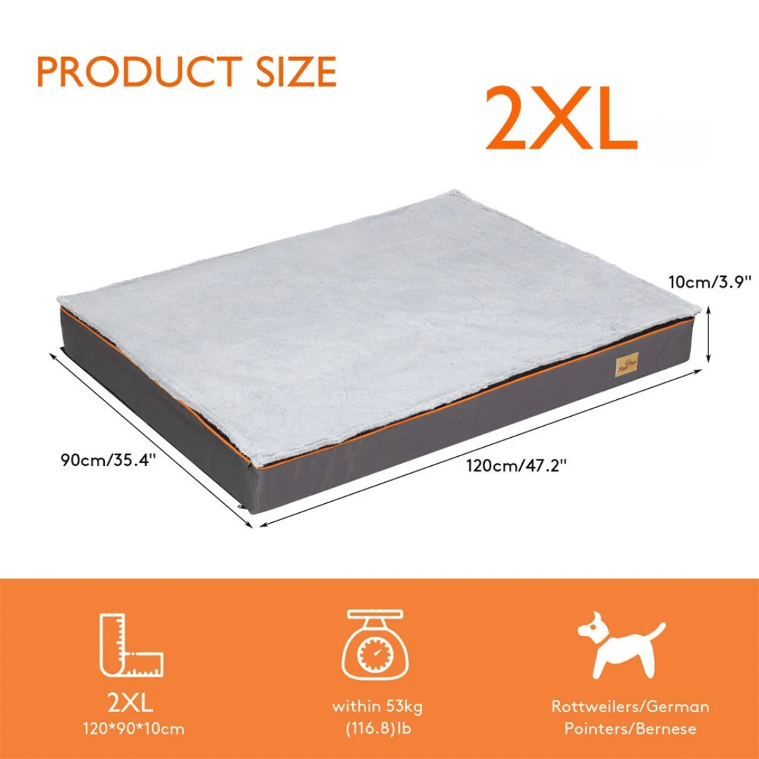 Orthopedic Dog Bed for Large & XL Dogs with Washable Cover 13