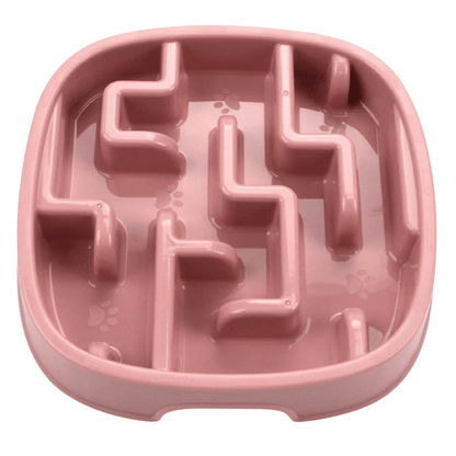 Maze-Design Slow Feeder Pet Bowl for Healthy Eating