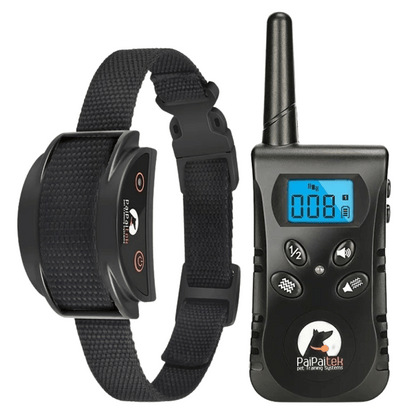 Sound & Vibrate No Shock Dog Training Collar & Remote | Up to 500m Range