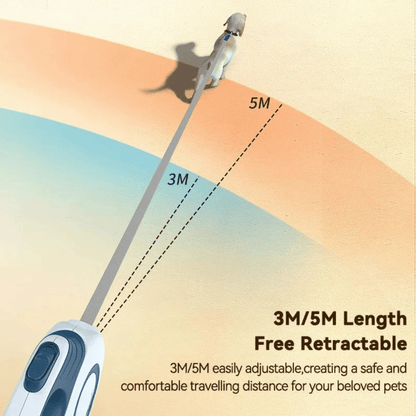 Durable Retractable Dog Lead with Ergonomic Handle 5