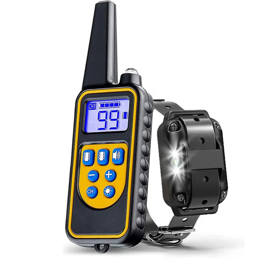 800m Remote-Controlled Dog Training Collar | Waterproof & Rechargeable 1