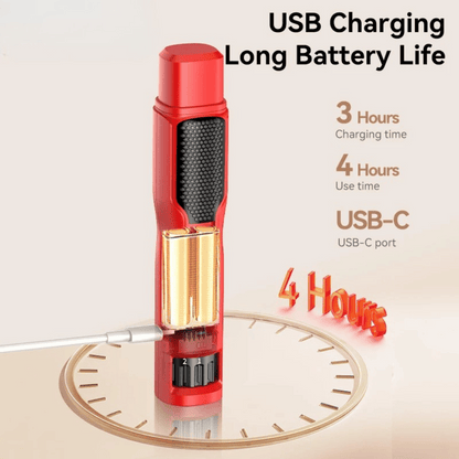 Quiet Dog Nail Grinder with Light for Easy & Peaceful Dog Paw Grooming | USB Rechargeable 11