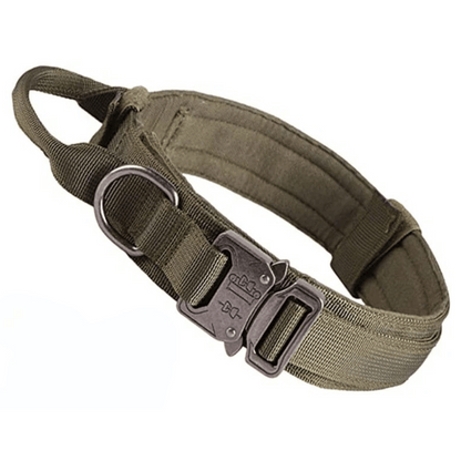 Heavy Duty Military-Style Tactical Dog Collar 1