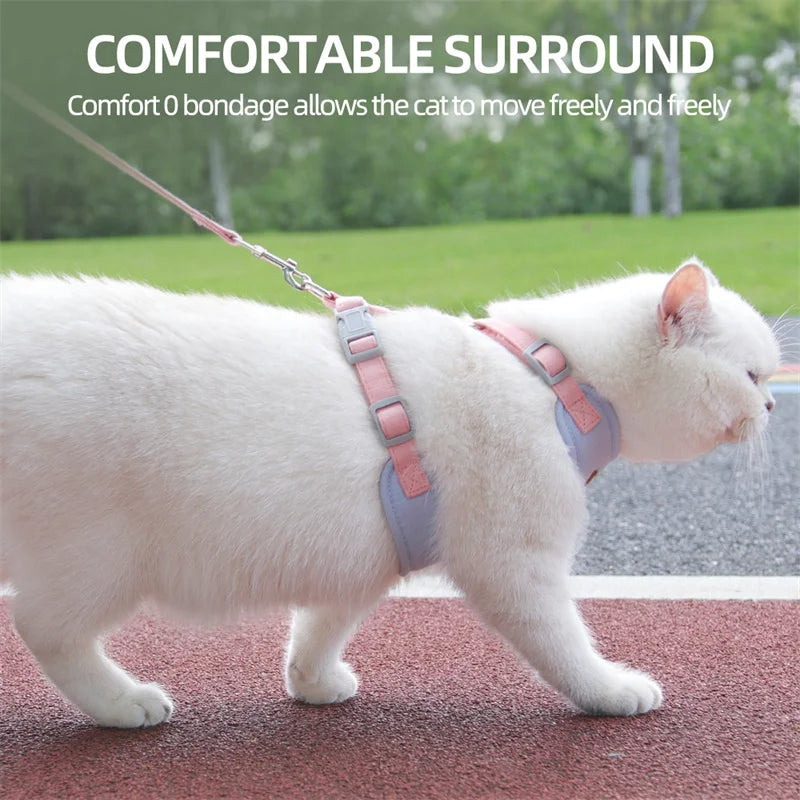 Comfort Kitty Cat Harness & Leash Set 16