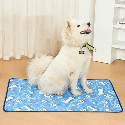 Ice Silk Dog Cooling Mat | Self-Cooling Pad for Dogs & Cats 4