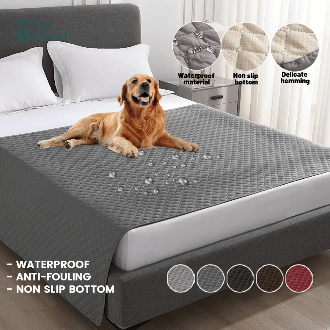 Quilted Water-Resistant Dog Furniture Protector Cover for Beds & Sofas 6