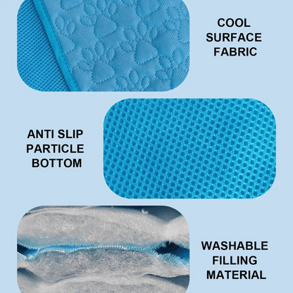 Soft & Breathable Dog Cooling Mat | Washable 7