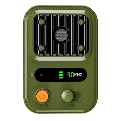Ultrasonic Dog Bark Deterrent Device | Rechargeable Anti-Barking Device for Indoors & Outdoors