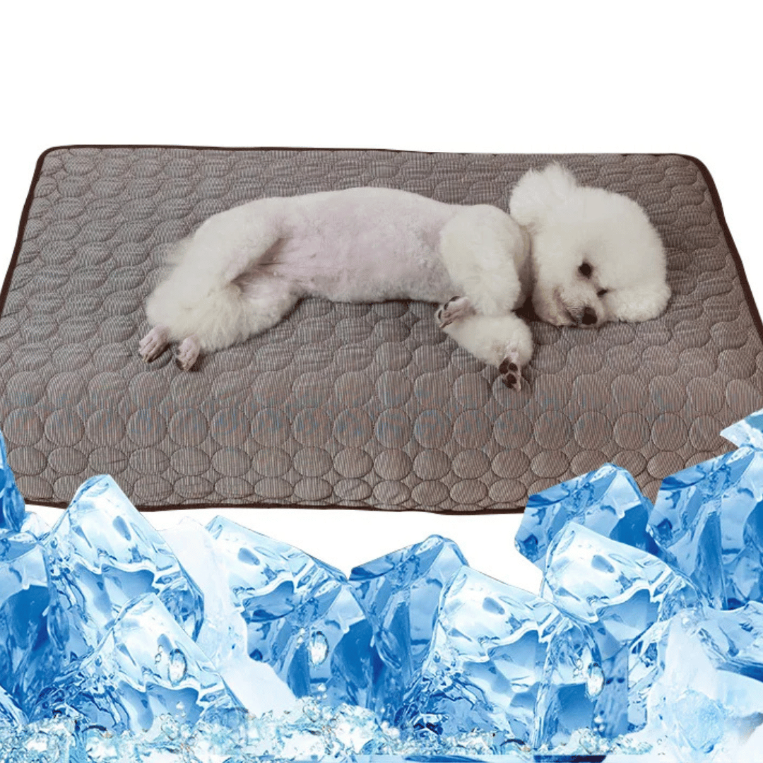 Cooling Mat for Dogs & Cats | Thick Padded Self Cooling Dog Mat | Extra Large | Breathable Mesh | Machine Washable | Summer Cooling Pad for Pets