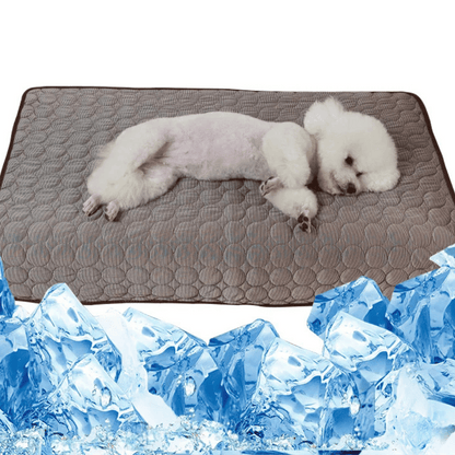 Cooling Mat for Dogs & Cats | Thick Padded Self Cooling Dog Mat | Extra Large | Breathable Mesh | Machine Washable | Summer Cooling Pad for Pets