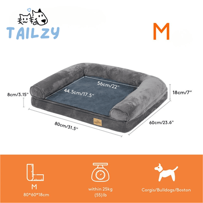 XL Orthopedic Dog Bed Memory Foam Mattress for Large Dogs