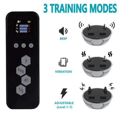 User-Friendly Dog Training Collar & Remote with 3 Anti-Bark Modes 4