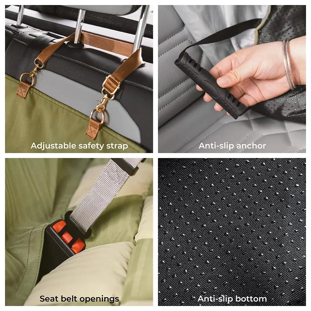 Chessboard-Pattern-Comfy-Car-Seat-Bed-for-Large-Dogs-11