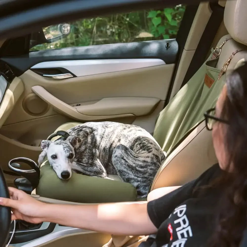 Chessboard-Pattern-Comfy-Car-Seat-Bed-for-Large-Dogs-17