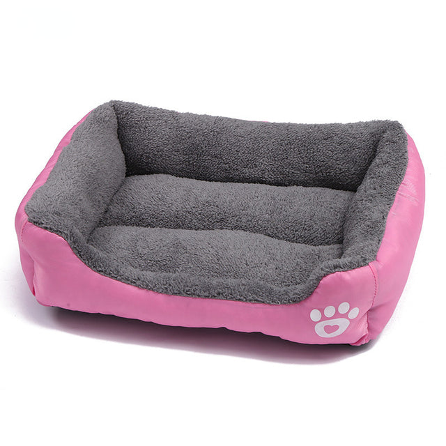 Comfy-Dog-Bed-with-Plush-Fleece-Interior-2
