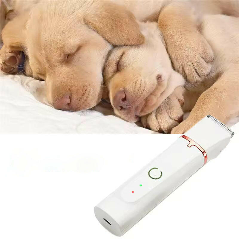 Cordless 4-in-1 Dog Grooming Clippers – Low Noise, Waterproof & Rechargeable 5